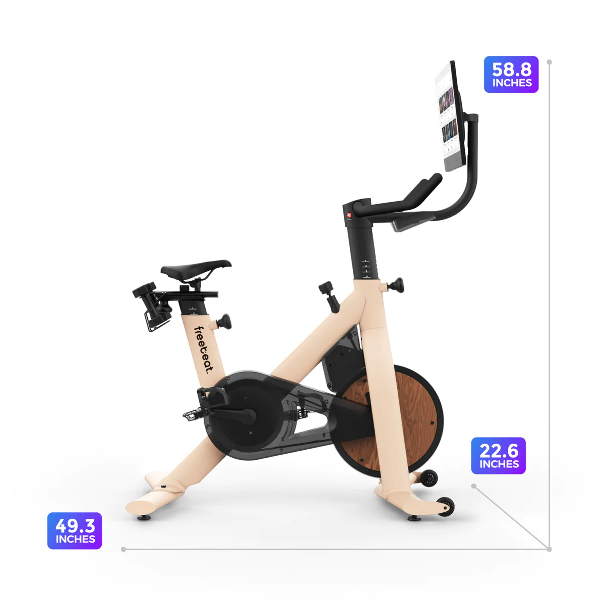 freebeat lit bike dimensions