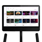 freebeat indoor cycling classes with touchscreen