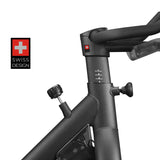 freebeat black exercise bike lit bike swiss design